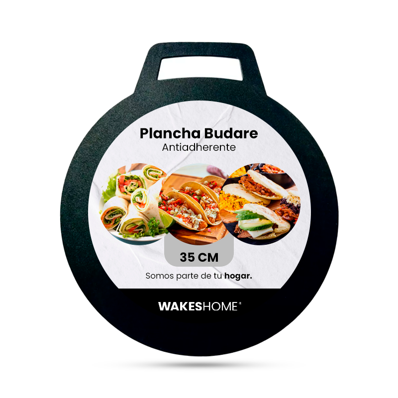 Budare De Arepas Superficie Antiadherente De 35 Cm Plancha