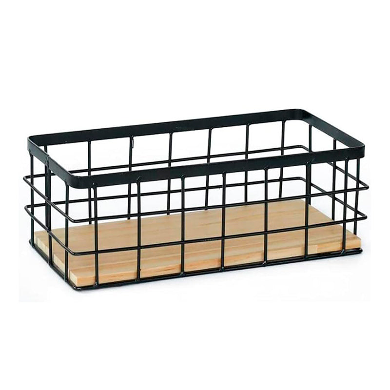 Canasto Organizador Del Hogar Metalico Cesta Para Cocina