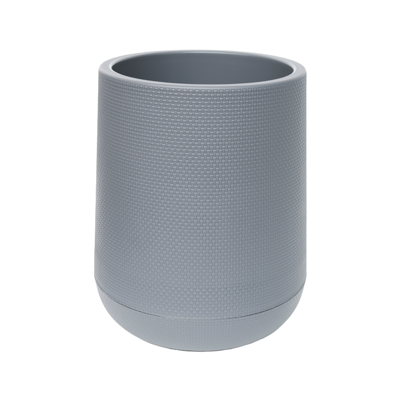 Macetero De Plastico Grande Wakeshome Ancho 30cm Alto 47cm
