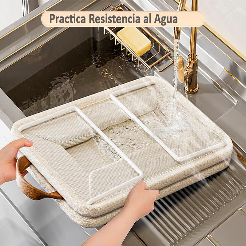 Pack 3 Bolsas Organizador Ropa Caja Plegable Con Asa Almacenamiento
