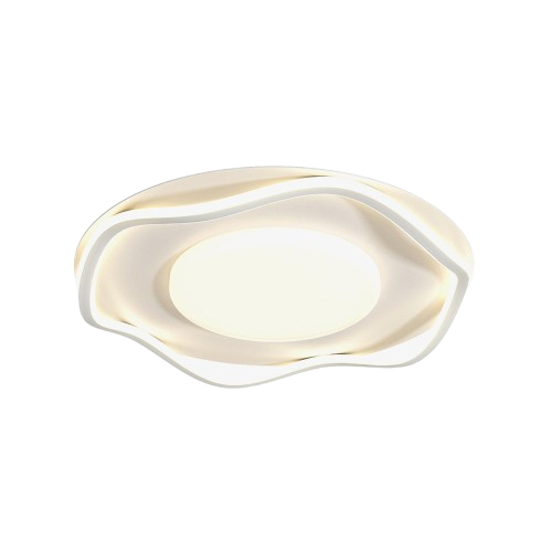 Lámpara De Techo 3 Tonos Luz Foco Led De Hogar Minimalista 40cm 50w 620-22 Wakeshome