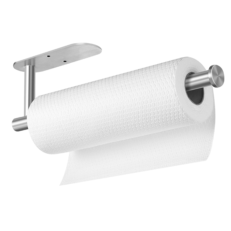 Portarollos Toalla De Papel Nova De Acero Inox Autoadhesivo