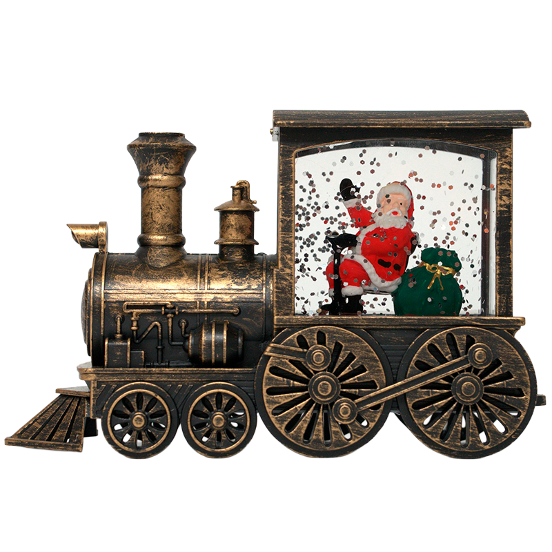 Tren De Navidad Con Luces Y Musica Adorno Navideño De Pascua