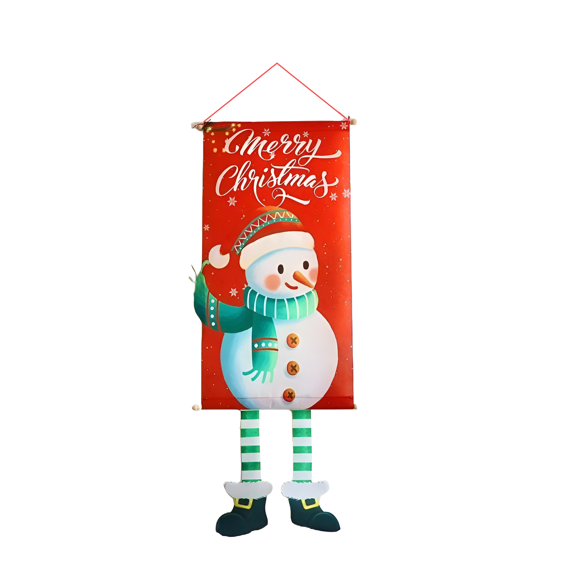 Adorno Navideño Colgable Para Puertas Decoracion Navidad