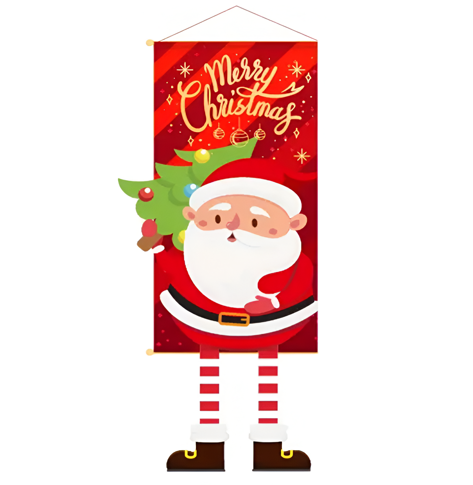 Adorno Navideño Colgable Para Puertas Decoracion Navidad