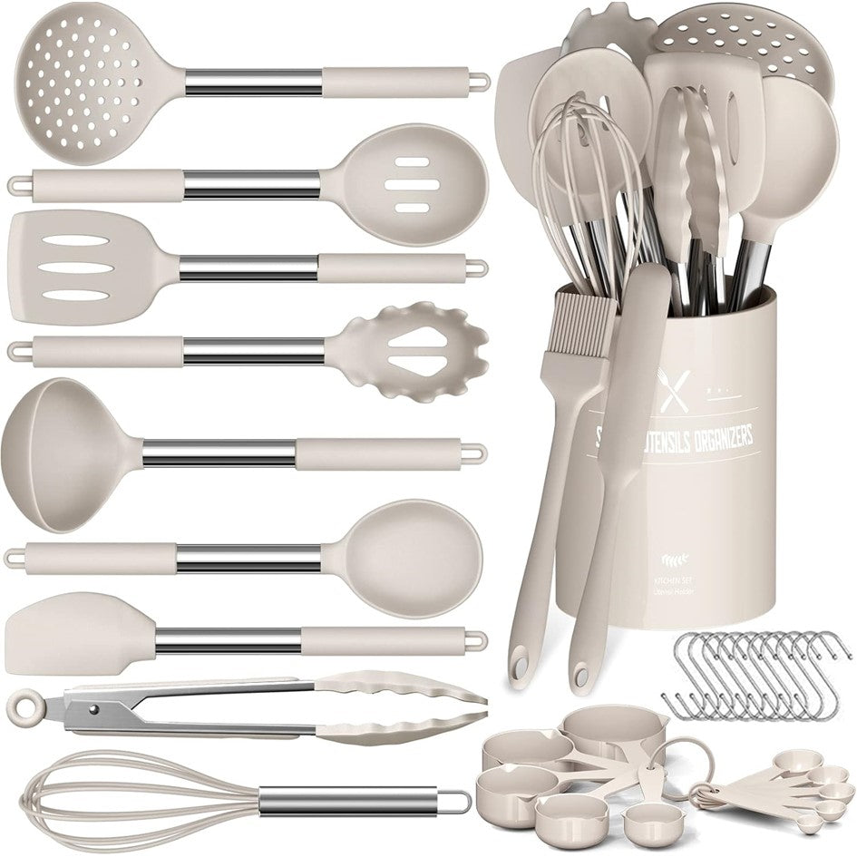 Set 43 Utensilios De Cocina Antiadherentes De Silicona