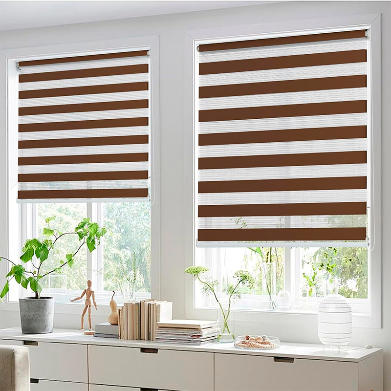 Cortina Roller Duo Zebra Día Y Noche Color Variado 100 y 120cm Ancho 200 Largo