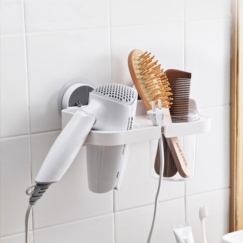 Soporte Para Secador De Cabello Organizador De Maquillaje