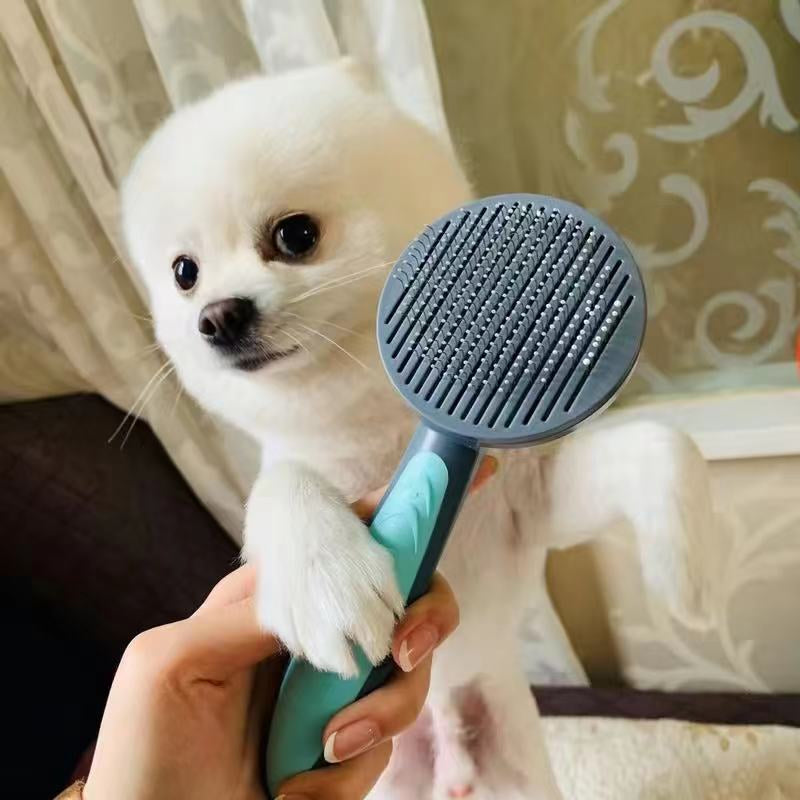 Cepillo Para Perros Y Gatos Elimina Pelos Deslanador Extractor De Pelos