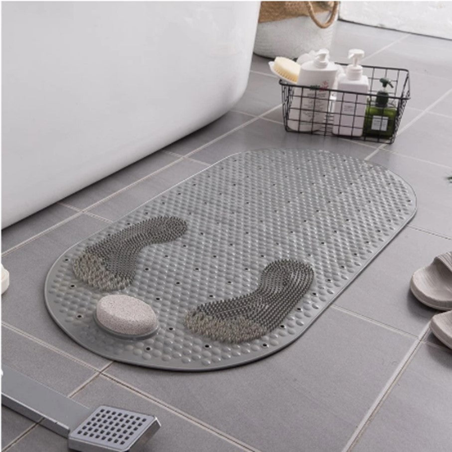 Alfombrilla de Ducha Antideslizante con Piedra 80X40 CM