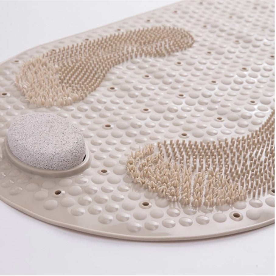 Alfombrilla de Ducha Antideslizante con Piedra 80X40 CM