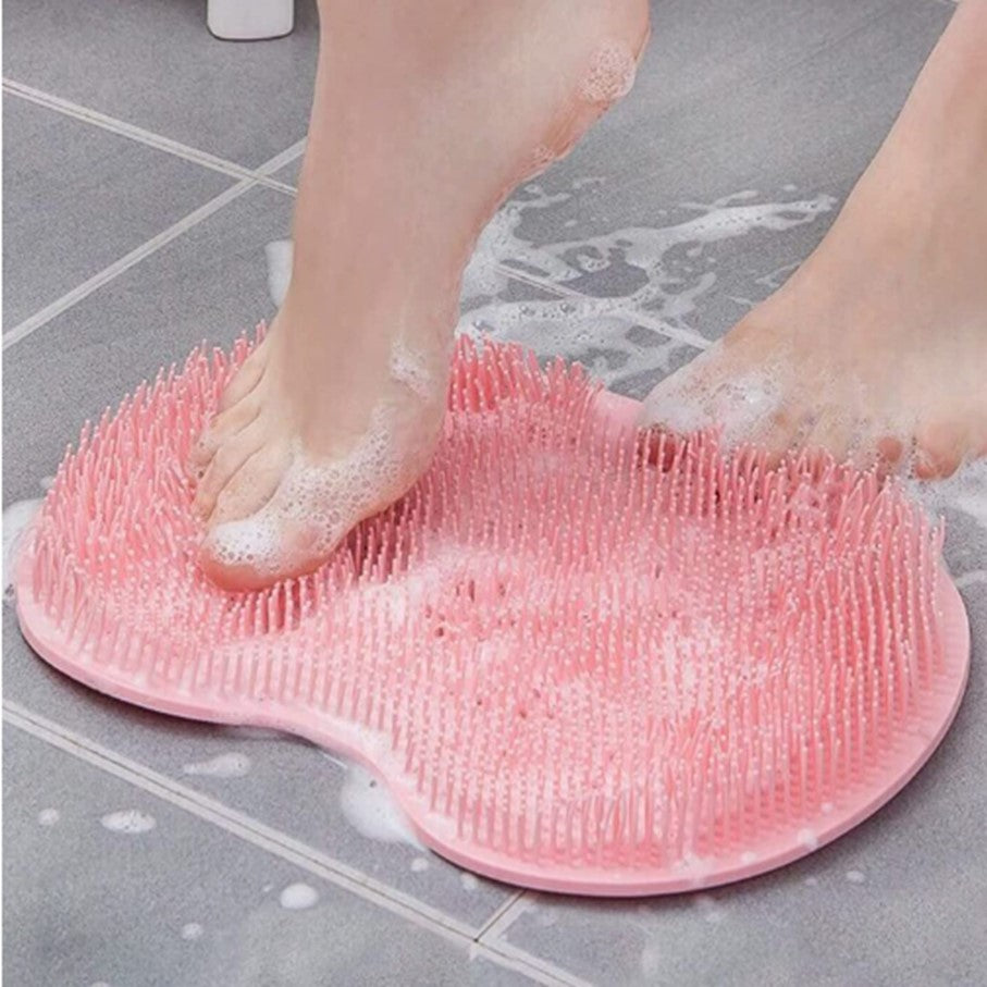 Limpiador de Pies para Ducha Cepillo Masajeador de Pies Alfombrilla Antideslizantes Exfolia y Masajea tus Pies
