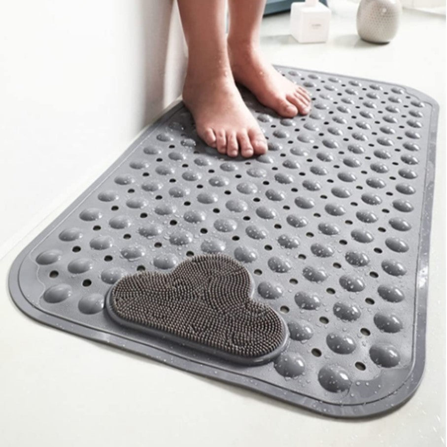 Piso De Goma Antideslizante Tina Ducha Alfombra Bañera Cepil