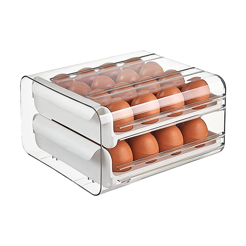 Organizador de Huevos Caja Almacenadora Para 32 Unidades Huevera
