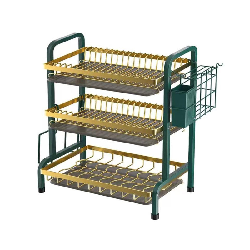 Secaplatos Escurridor De Platos 3 Niveles Acero Inoxidable