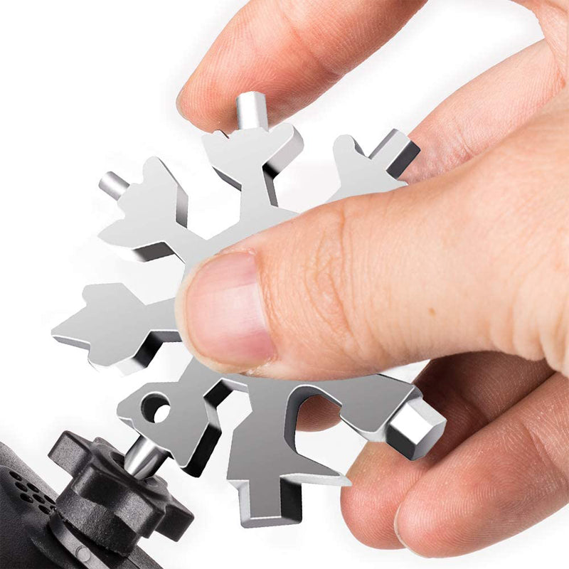 Llavero Multiuso 18 En 1 Herramienta De Aventura Argolla Llave