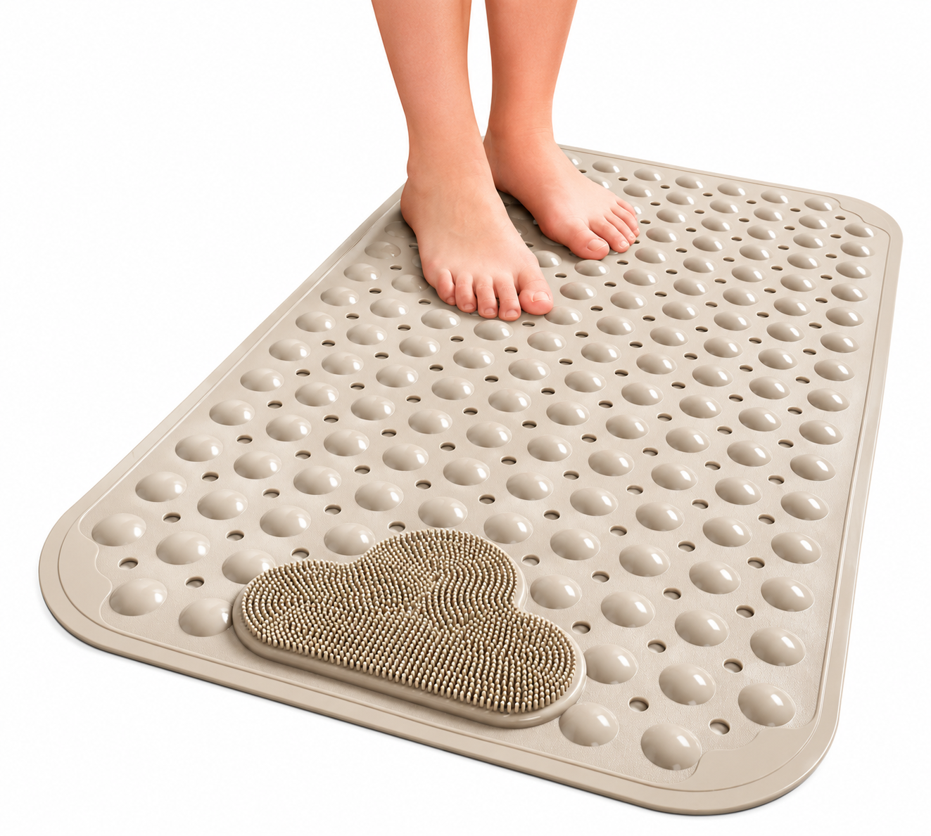 Piso De Goma Antideslizante Tina Ducha Alfombra Bañera Cepil