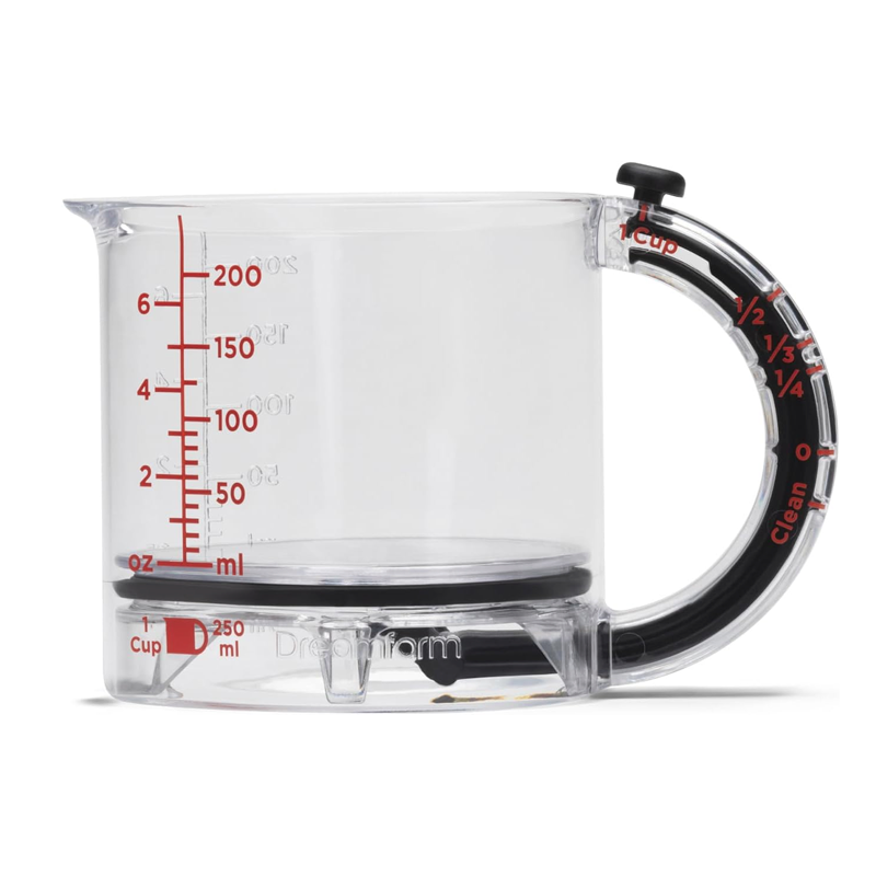 Taza Medidora Ajustable 4 en 1 Multifuncional Vaso Medidor 250ml