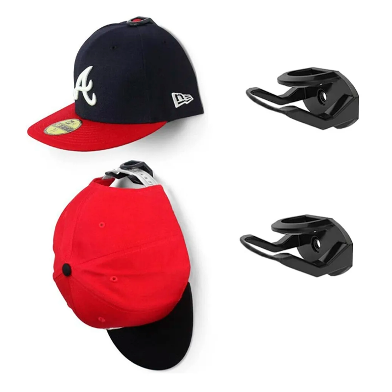Gancho Colgador para Gorras Soporte Adhesivo Invisible Exhibidor Para Jockey