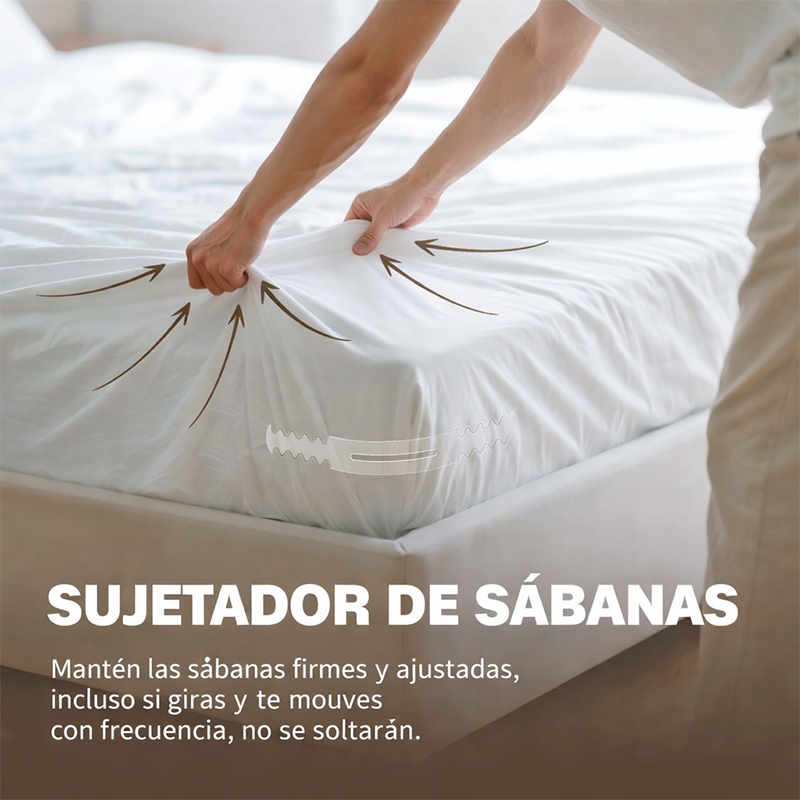 4pcs Clips Sujetadores De Sábanas Soportes De Esquinas