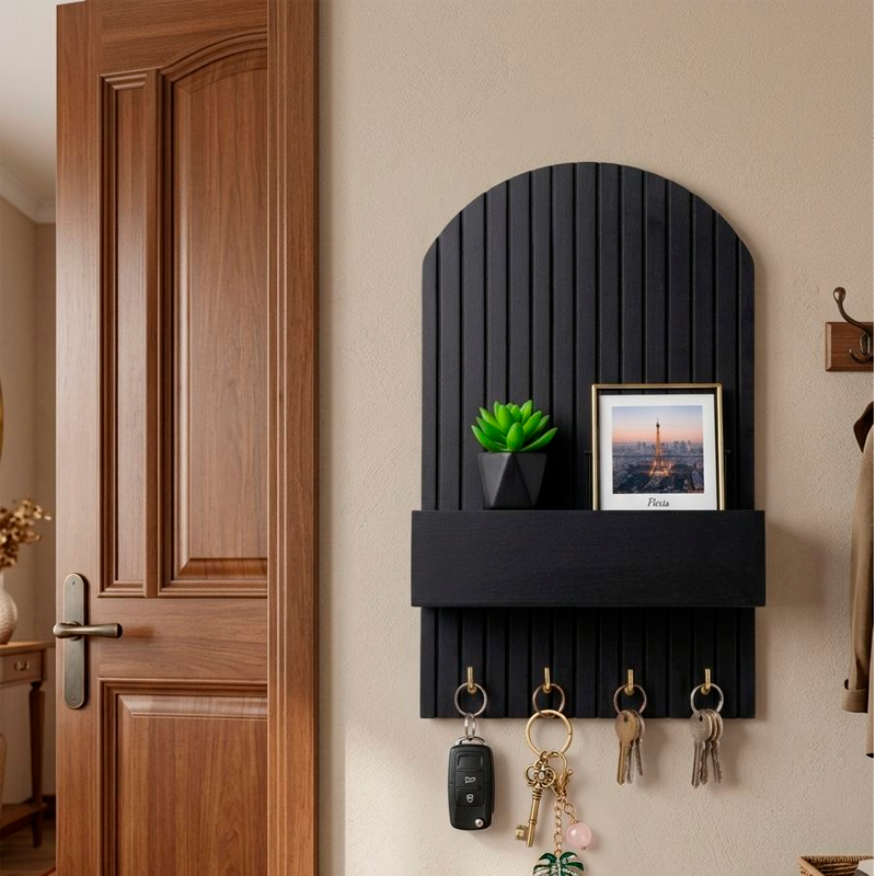 Repisa Organizador Soporte de Pared para Llaves