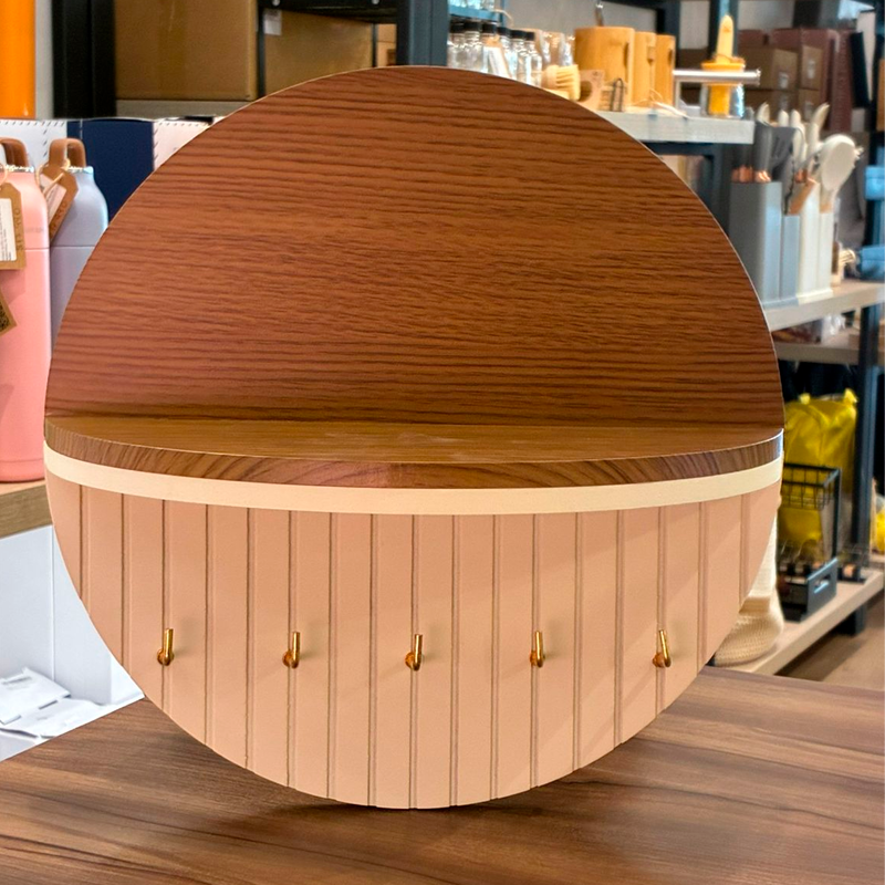 Repisa Organizador Soporte de Pared para Llaves Decoración Recibidor