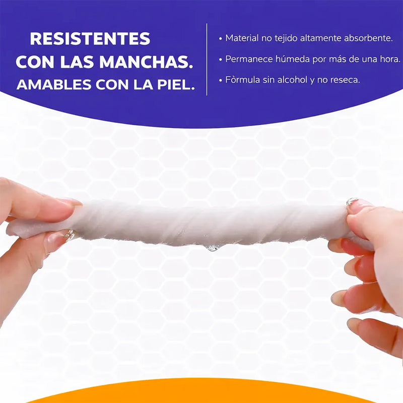 Toallitas Toallas Humedas De Limpieza Cocina Multiusos 80pcs