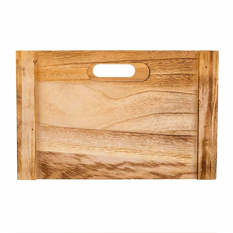 Set 4 Canastos Rusticos De Madera Organizadores Decorativos