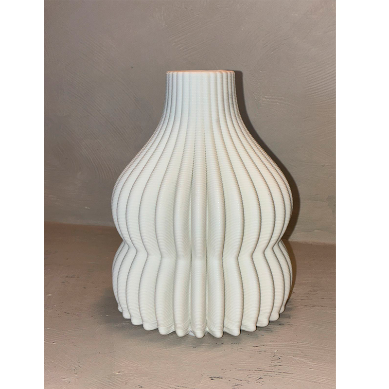 Jarron De Ceramica Para Decoracion Florero Texturizado 1222