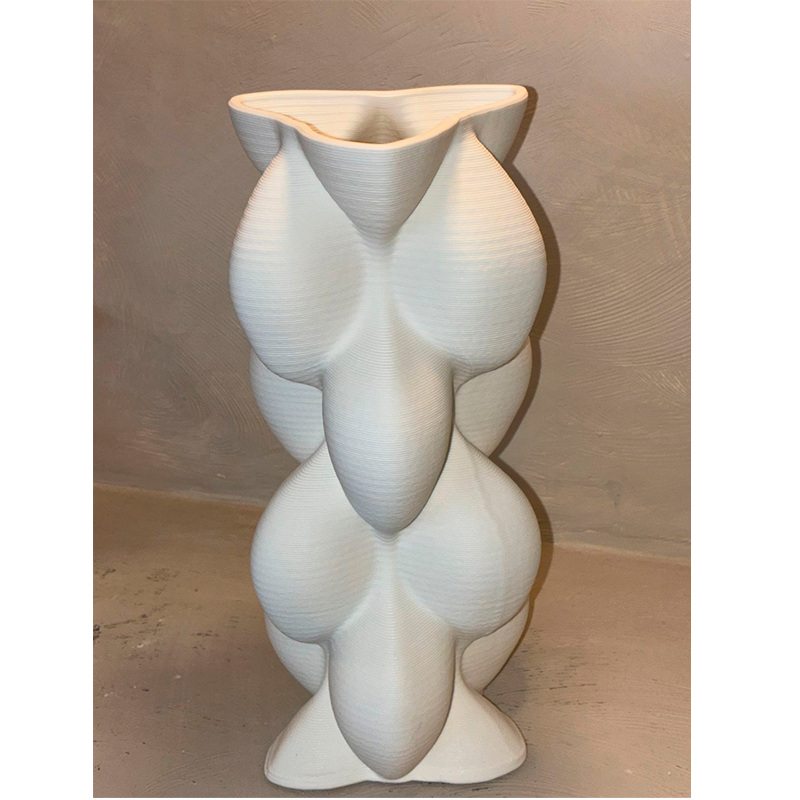 Jarron De Ceramica Para Decoracion Florero Texturizado 1224