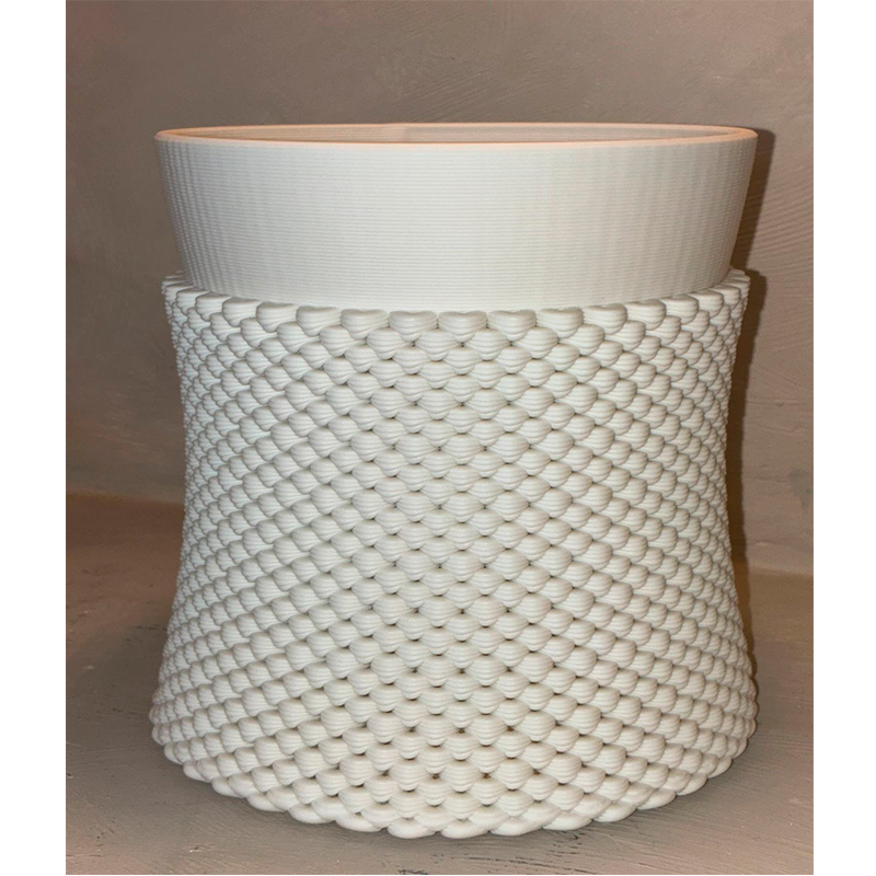 Jarron De Ceramica Para Decoracion Florero Texturizado 1228