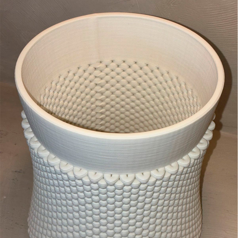 Jarron De Ceramica Para Decoracion Florero Texturizado 1228
