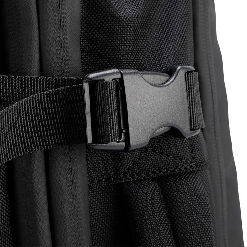 Mochila de Espalda Multifuncional Unisex Bolso Impermeable Color Negro