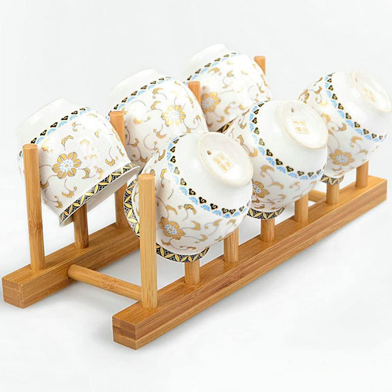 Soporte Para Platos Y Tapas De Madera Organizador De Cocina