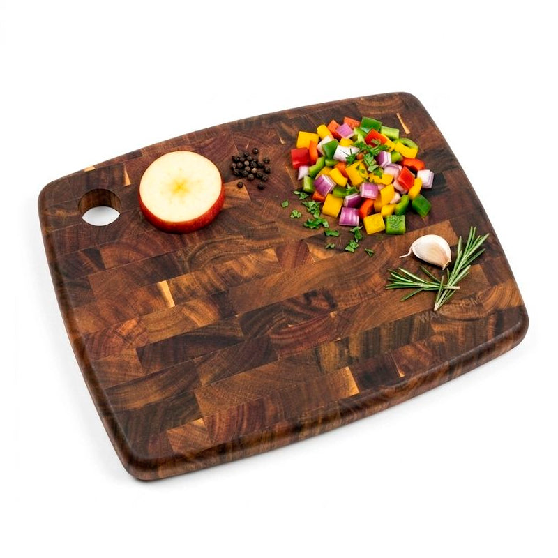 Tabla De Cortar De Madera con Colgador Picoteo