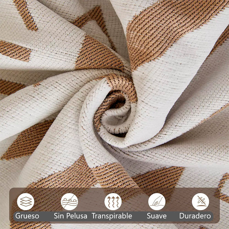 Frazada Reversible 2 en 1 Cubresofá Manta Premium De Living Dormitorio Sillon 180x230cm