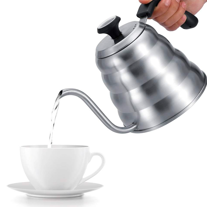 Hervidor 1.2l Tetera Para Café Y Té Por Goteo Con Termómetro