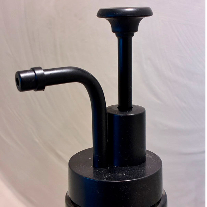 Set Dispensador De Jabón Y Vaso Vidrio Ahumado Para Baño