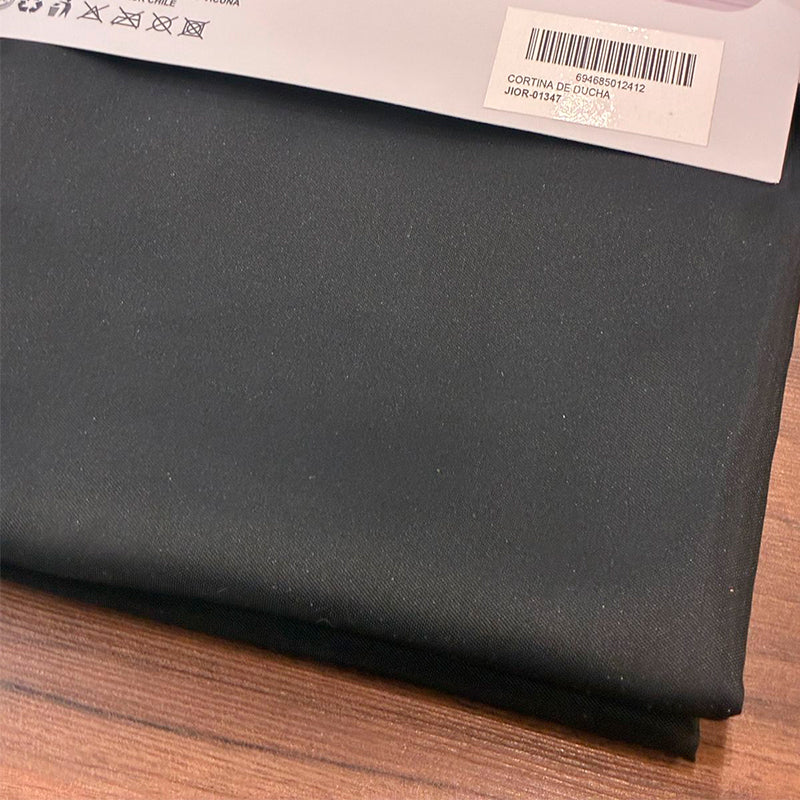 Cortina De Bano De Tela Impermeable 180*180cm + 12 Ganchos