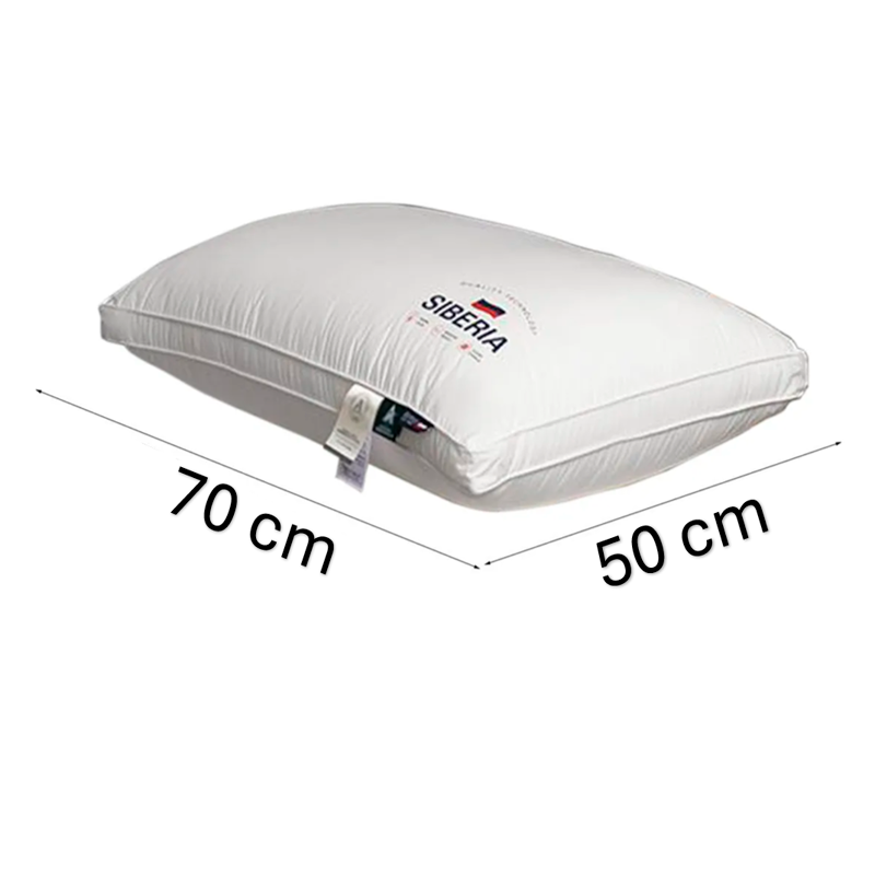 Almohada Cervical Poliéster Suave y Transpirable Tamaño Mediano 50x70cm
