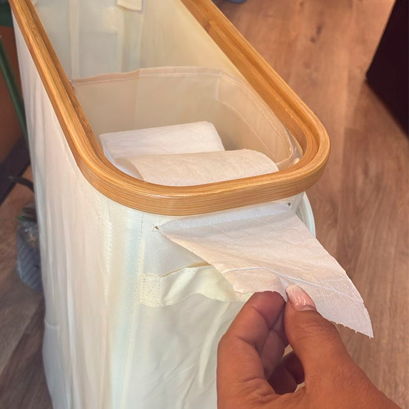 Organizador de rollos de Papel Higienico con Dispensador Porta Confort