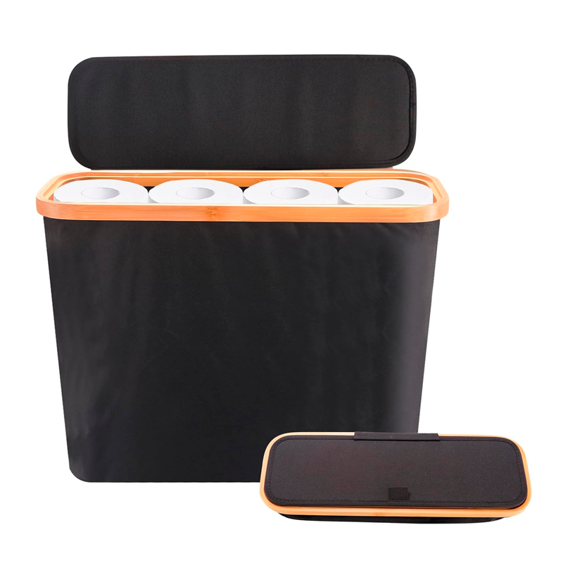 Organizador de rollos de Papel Higienico Contenedor de Almacenamiento para Baño Porta Confort