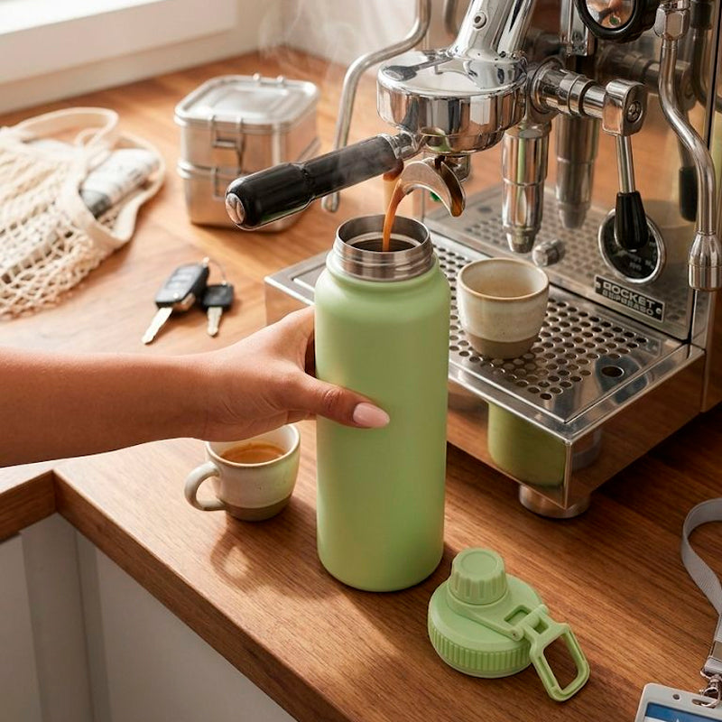 Termo Vaso Termico 1000 ml Acero Inoxidable Antiderrame