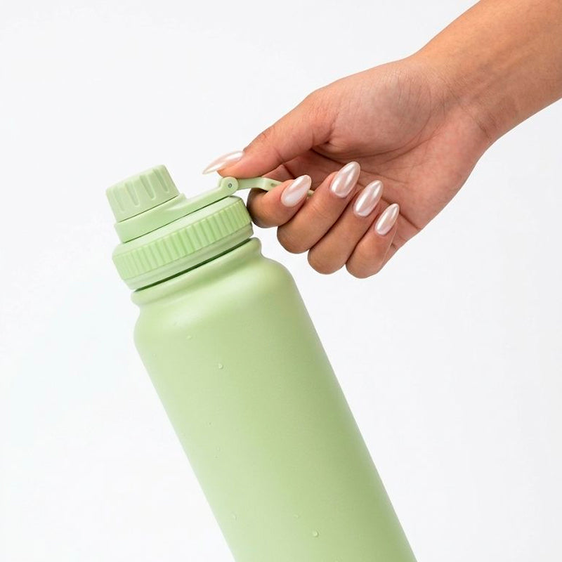 Termo Vaso Termico 1000 ml Acero Inoxidable Antiderrame