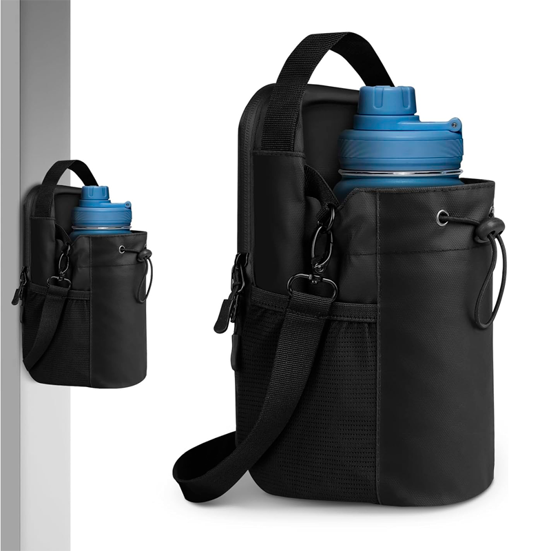 Bolsa Magnética Unisex para Gimnasio Correa Ajustable Soporte de Botella de Agua