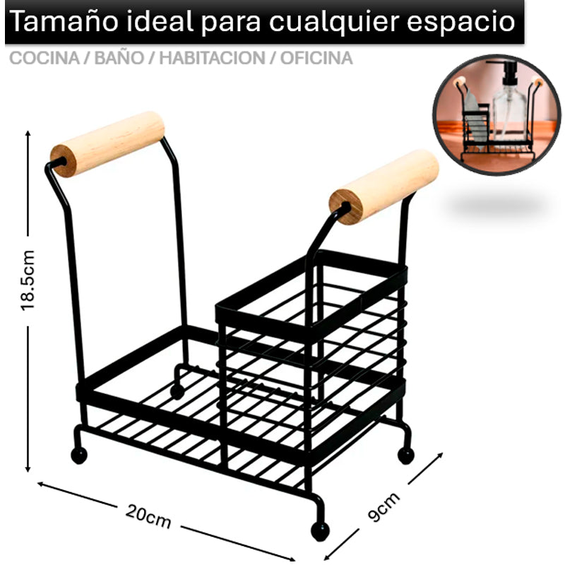 Rack de Almacenamiento para Fregadero Estante de Esponja