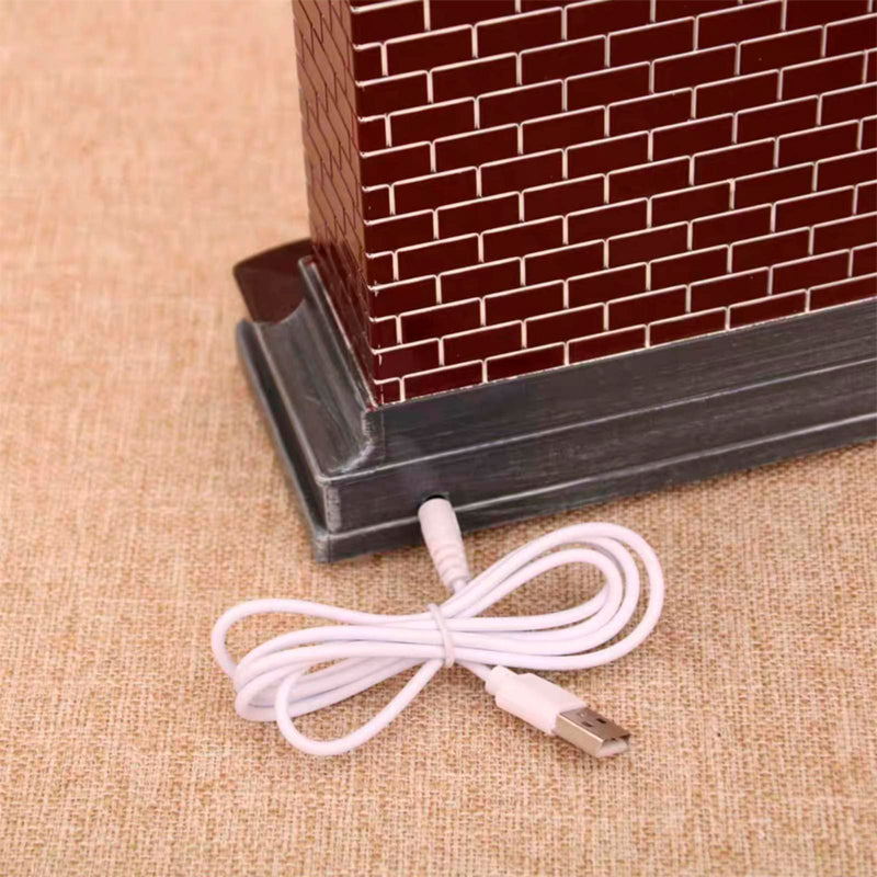 Chimenea Con Luces Y Musica Adorno Navideño De Pascua