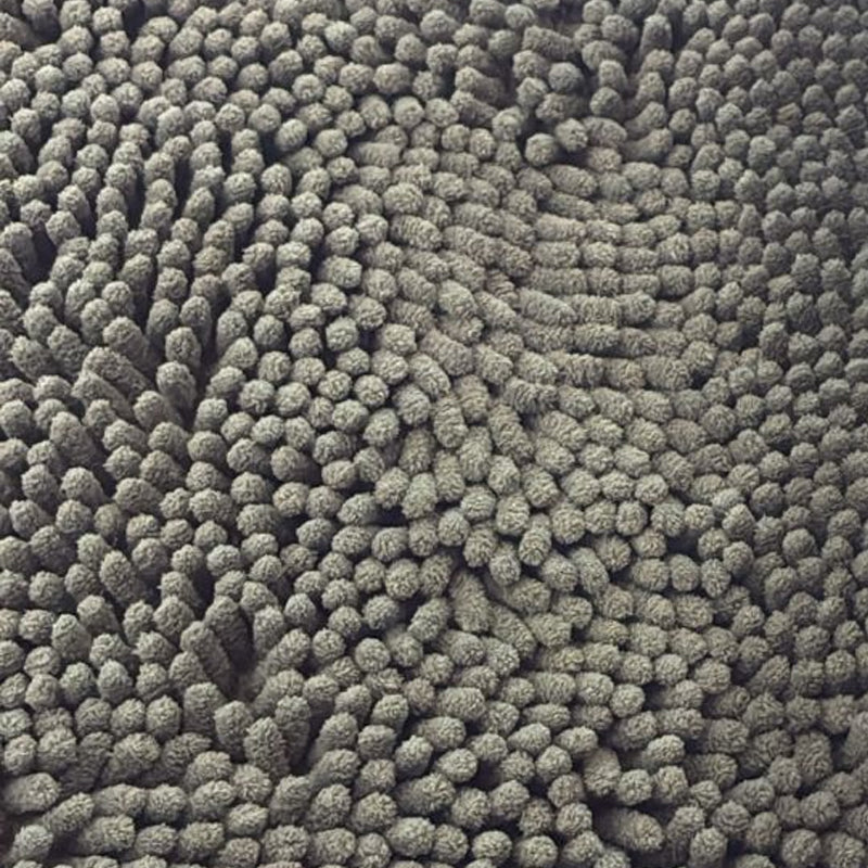 Tapete Alfombrilla De Baño Super Absorbente Piso Tina Ducha Gris Oscuro