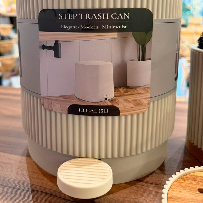 Juego de Accesorios para Baño Set de 6 Piezas Diseño Acanalado