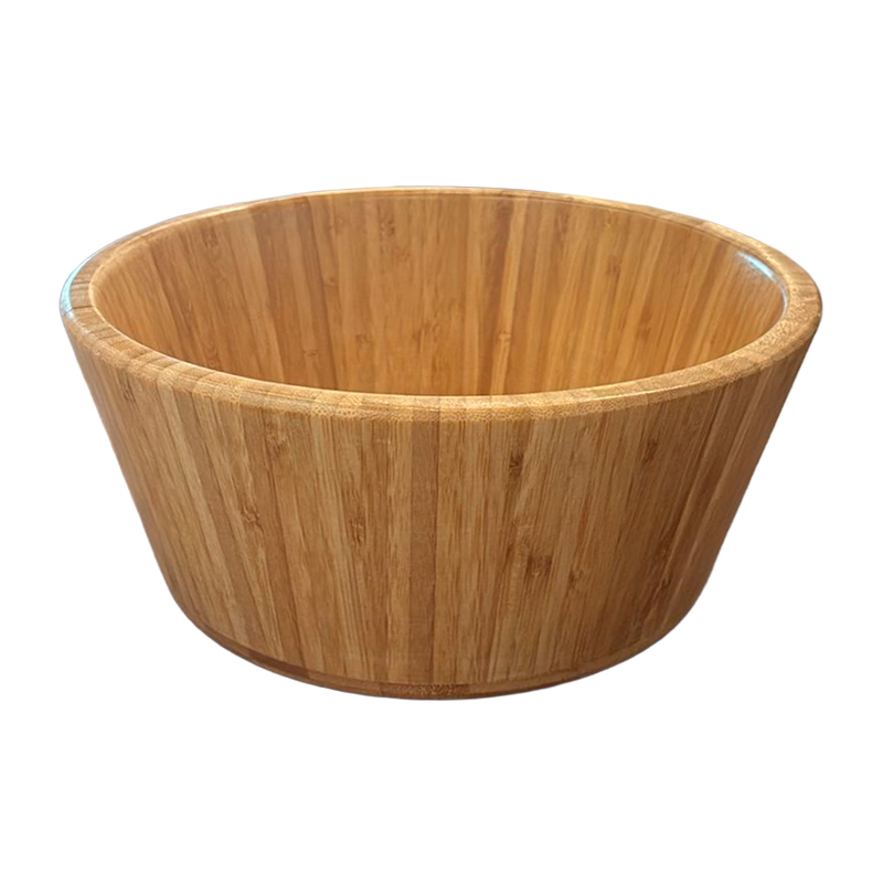 Bowls Cuenco Bambu Natural Ensaladera 27cm